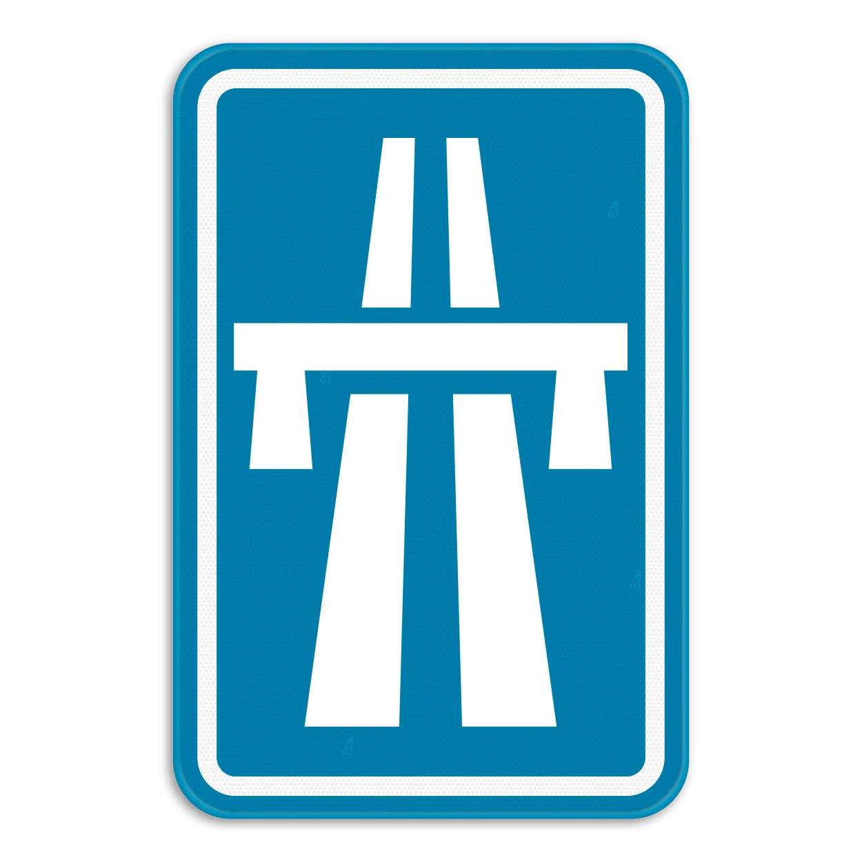 Panneau de signalisation F5 : autoroute