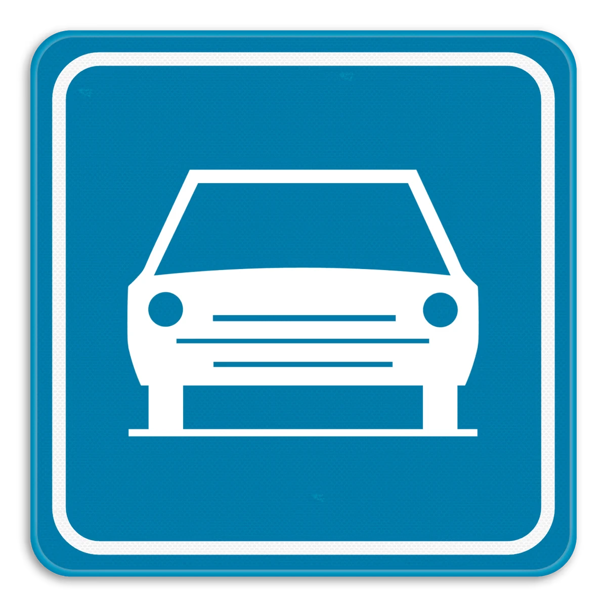 Panneau de signalisation F9 : route rapide