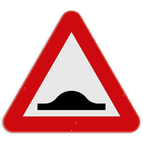 Panneau de danger A14 : ralentisseur