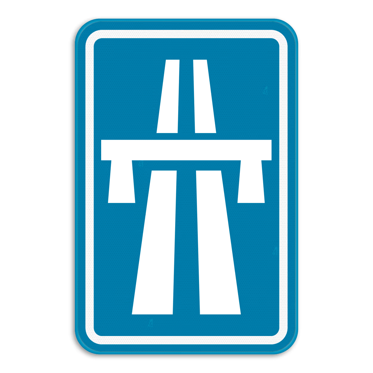 Bord autosnelweg